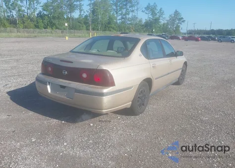 2000 Chevrolet Impala из США, поврежденный, VIN 2G1WF55E7Y9140115